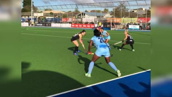 Indian women's team suffer whitewash in five-match hockey series against New Zealand