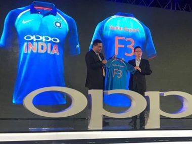 nike oppo india jersey