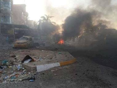 Four killed in bombing attack on Iraqi training camp, say officers