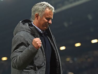 Manchester United manager Jose Mourinho. AFP