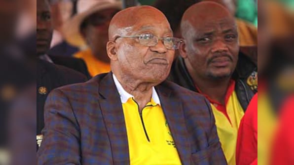 South African ruling party pushes for president Jacob Zuma's resignation