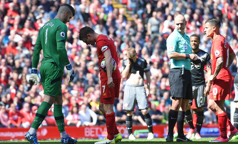 Premier League: Liverpool fail to consolidate Champions League spot with goalless draw against Southampton Premier League: Liverpool fail to consolidate Champions League spot with goalless draw against Southampton