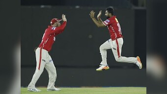 IPL 2017: Kings XI Punjab's Rahul Tewatia leads the way as three-spinner strategy pays off against KKR