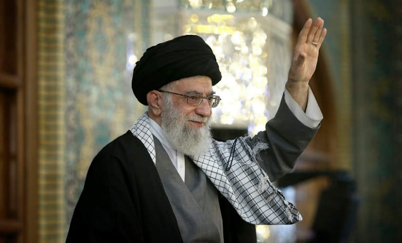 File image of Ayatollah Ali Khamenei. AP