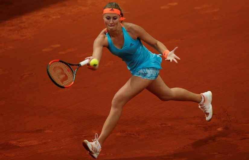 Kristina Mladenovic has won at St Petersburg and finished runner-up at Acapulco, Stuttgart and Madrid this year. Reuters