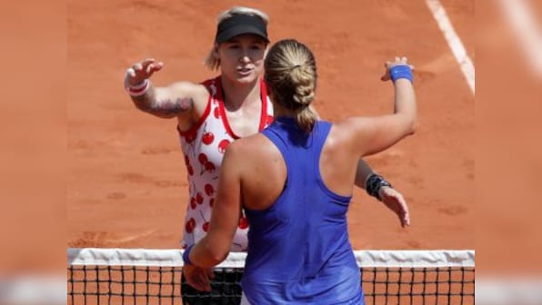 French Open 2017: Petra Kvitova's comeback cut short by Bethanie Mattek-Sands in 2nd round