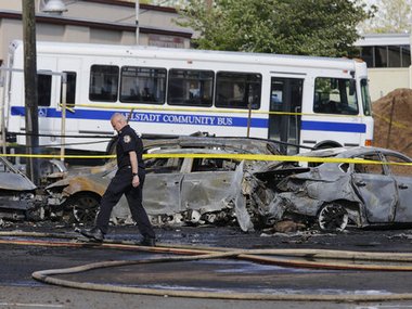 Learjet crash near New York City kills 2 crew members Learjet crash near New York City kills 2 crew members