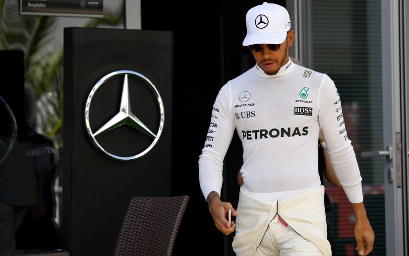 Mercedes' driver Lewis Hamilton has had a relatively tepid season so far, with just one title to his name in 2017. AFP
