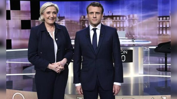 France presidential election: Emmanuel Macron and Marine Le Pen bicker and scrap in final TV debate