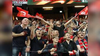 Europa League final: Manchester United fans 'defiant' despite tragedy at home