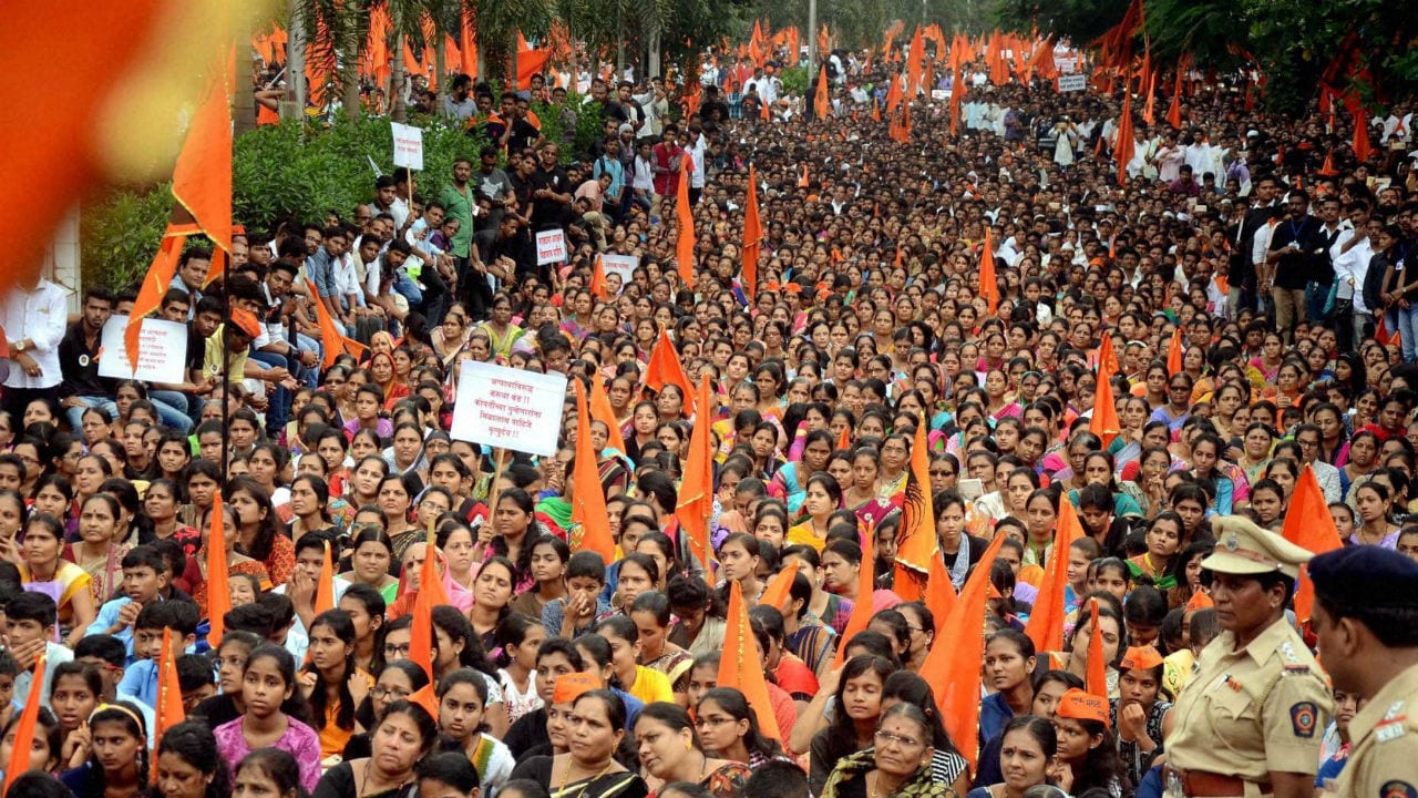 Maratha Kranti Morcha To Hold 'biggest Rally' In Mumbai On 9 August ...