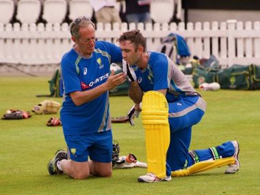 Champions Trophy 2017: Australia's Glenn Maxwell cleared after being struck in the neck Champions Trophy 2017: Australia's Glenn Maxwell cleared after being struck in the neck