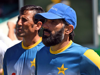 File photo of Misbah-ul-Haq and Younis Khan. AFP