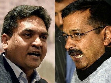 Kapil Mishra has accused Kejriwal of taking bribe of Rs 2 cr. PTI
