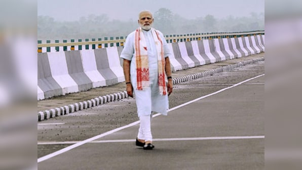 Narendra Modi in Assam: PM inaugurates Bhupen Hazarika bridge, says North East to become trade hub