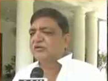 Samajwadi Party MP Naresh Agarwal: Kashmir govt hand in glove with terrorists Samajwadi Party MP Naresh Agarwal: Kashmir govt hand in glove with terrorists