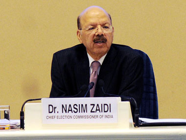 Nasim Zaidi pushes for electoral reforms: On his way out, CEC fires shots at govt over transparency, political funding Nasim Zaidi pushes for electoral reforms: On his way out, CEC fires shots at govt over transparency, political funding