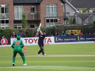 Ireland Tri-series: New Zealand ride on Neil Broom-Jimmy Neesham stand to beat Bangladesh by 4 wickets Ireland Tri-series: New Zealand ride on Neil Broom-Jimmy Neesham stand to beat Bangladesh by 4 wickets