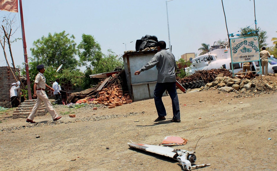 A senior official of the DGCA (Directorate General of Civil Aviation) said the state government's Sikorsky helicopter suffered substantial damage in the accident. PTI A senior official of the DGCA (Directorate General of Civil Aviation) said the state government's Sikorsky helicopter suffered substantial damage in the accident. PTI