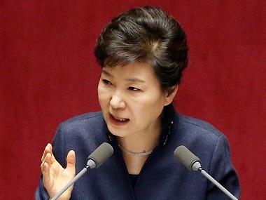Former South Korean President Park Geun-hye. AP