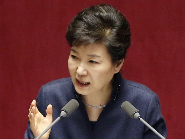 Trial of South Korean president Park Geun-hye begins, denies corruption charges Trial of South Korean president Park Geun-hye begins, denies corruption charges