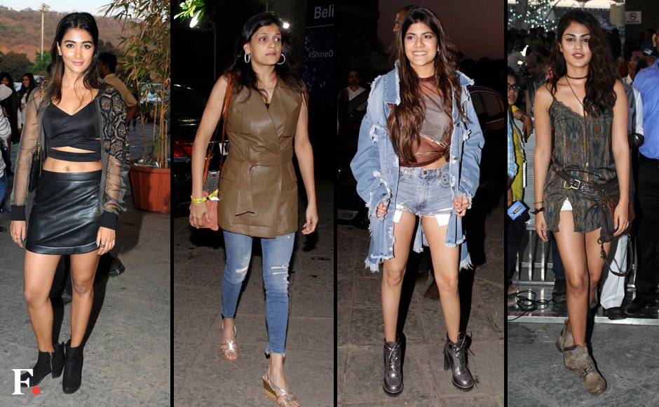 Other celebrity attendees at Bieber's gig included Pooja Hegde, Neerja Birla, Ananya Birla and Rhea Chakraborty. Photos: Sachin Gokhale/Firstpost Other celebrity attendees at Bieber's gig included Pooja Hegde, Neerja Birla, Ananya Birla and Rhea Chakraborty. Photos: Sachin Gokhale/Firstpost