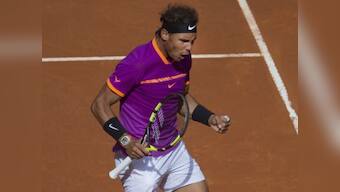 Madrid Open: Rafael Nadal struggles in opener; Angelique Kerber's retirement gives Genie Bouchard win