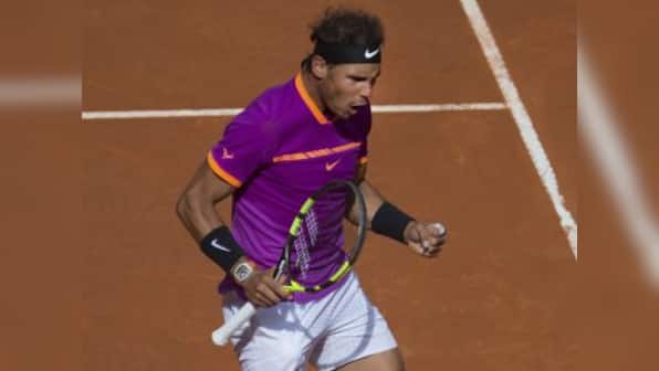Madrid Open: Rafael Nadal struggles in opener; Angelique Kerber's retirement gives Genie Bouchard win