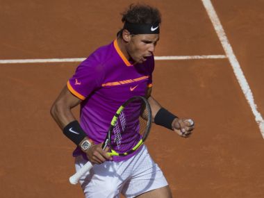 Madrid Open: Rafael Nadal struggles in opener; Angelique Kerber's retirement gives Genie Bouchard win Madrid Open: Rafael Nadal struggles in opener; Angelique Kerber's retirement gives Genie Bouchard win
