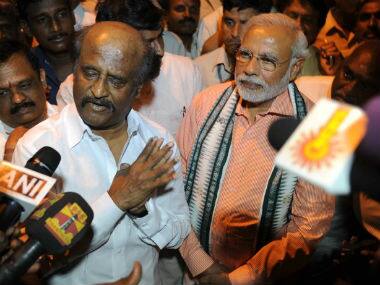 Rajinikanth meets farmers, agrees to give Narendra Modi Rs 1 crore for river linking project