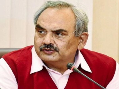Union Home Secretary Rajiv Mehrishi is in Shrinagar to discuss security issues.PTI