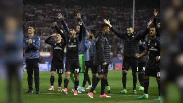 Champions League: Atletico's boisterous first half not enough to stop Real Madrid's shot at making history