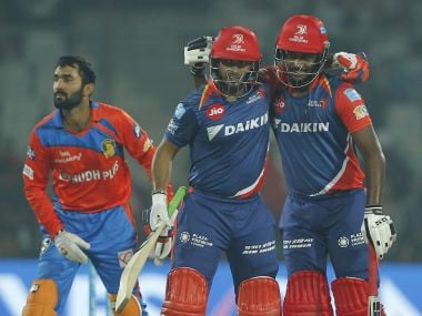Rishabh Pant and Sanju Samson took Gujarat Lions bowlers to cleaners. SportzPics - IPL