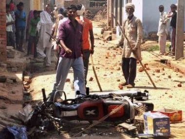 File image of Saharanpur violence. News 18