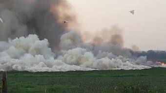 Watch: Bengaluru's toxic frothing lakes