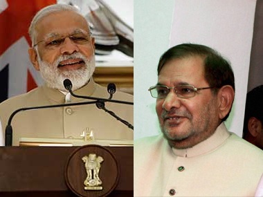 JD(U) double standards lay bare as Sharad Yadav unleashes attack on Narendra Modi govt, Major Leetul Gogoi JD(U) double standards lay bare as Sharad Yadav unleashes attack on Narendra Modi govt, Major Leetul Gogoi