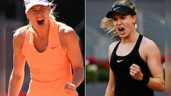 Madrid Open: Maria Sharapova sets up Genie Bouchard grudge match, David Goffin advances