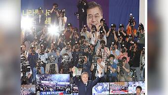 South Korea Presidential Election: Exit polls forecast win for liberal Moon Jae-In