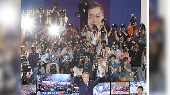 South Korea Presidential Election: Exit polls forecast win for liberal Moon Jae-In