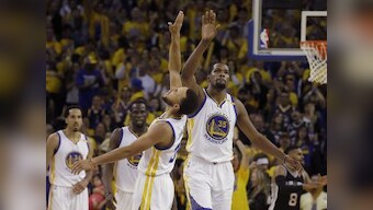 NBA fines Warriors stars Kevin Durant, Stephen Curry and Draymond Green $75,000 for public criticism of officials