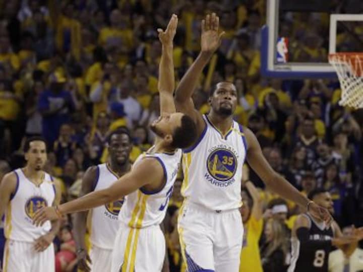 NBA fines Warriors stars Kevin Durant, Stephen Curry and Draymond Green $75,000 for public criticism of officials