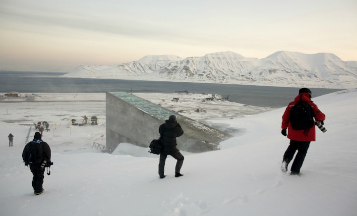 Svalbard global seed storage vault floods as permafrost melts; Norway says it will boost protection