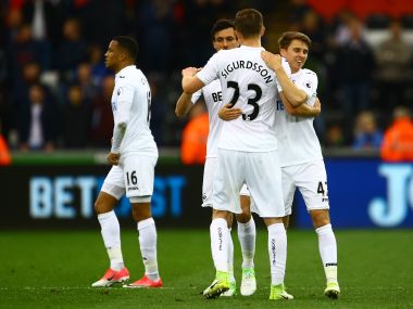 Premier League: Swansea City climb out of relegation zone, Sunderland sink Hull City Premier League: Swansea City climb out of relegation zone, Sunderland sink Hull City