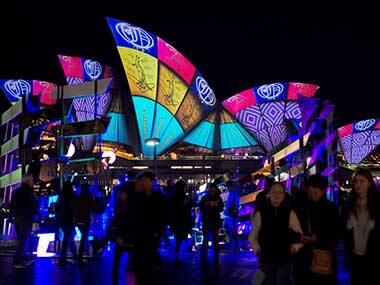 In wake of Manchester terror attack, security beefed up at Australia's Sydney Vivid light show
