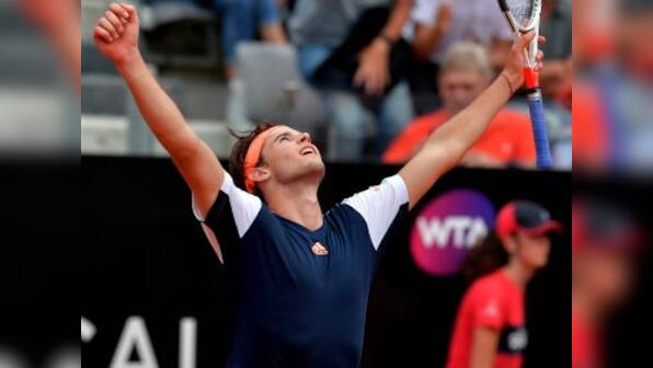 Italian Open: Dominic Thiem's win over Rafael Nadal proves French Open will be a bloody war