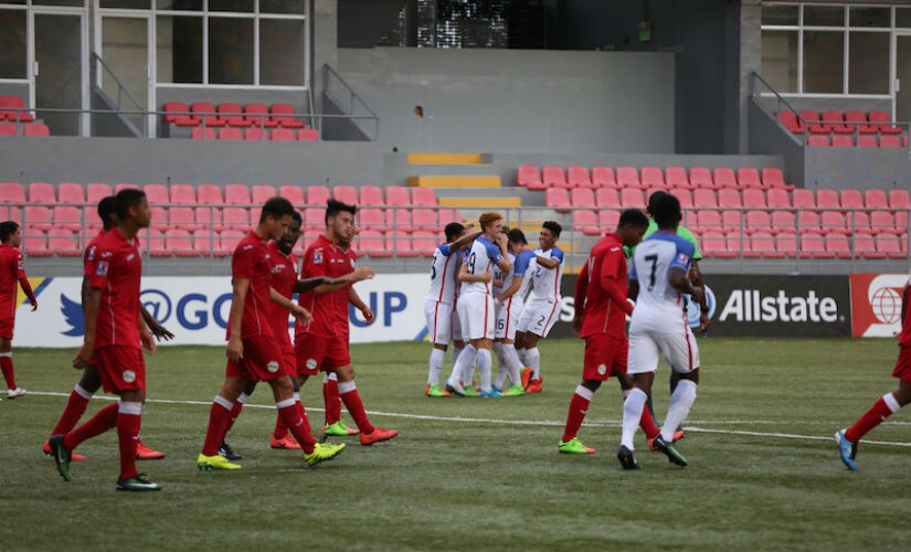 The United States football team defeated Honduras to book a place in the U17 World up. Credit: US Soccer Federation