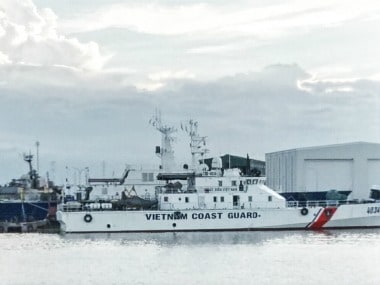 United States delivers 6 coastal patrol boats to Vietnam coast guard
