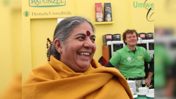Environmental activist Vandana Shiva warns of nationwide protest against GM crops