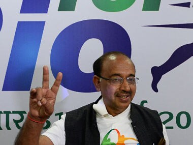 File photo of India's sports minister Vijay Goel. AFP