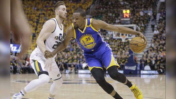 NBA playoffs: Kevin Durant scores 38 points to help Warriors take commanding 3-0 lead over Jazz